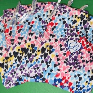 5 Brighton Colorful Hearts Jewelry /Accessory Bags